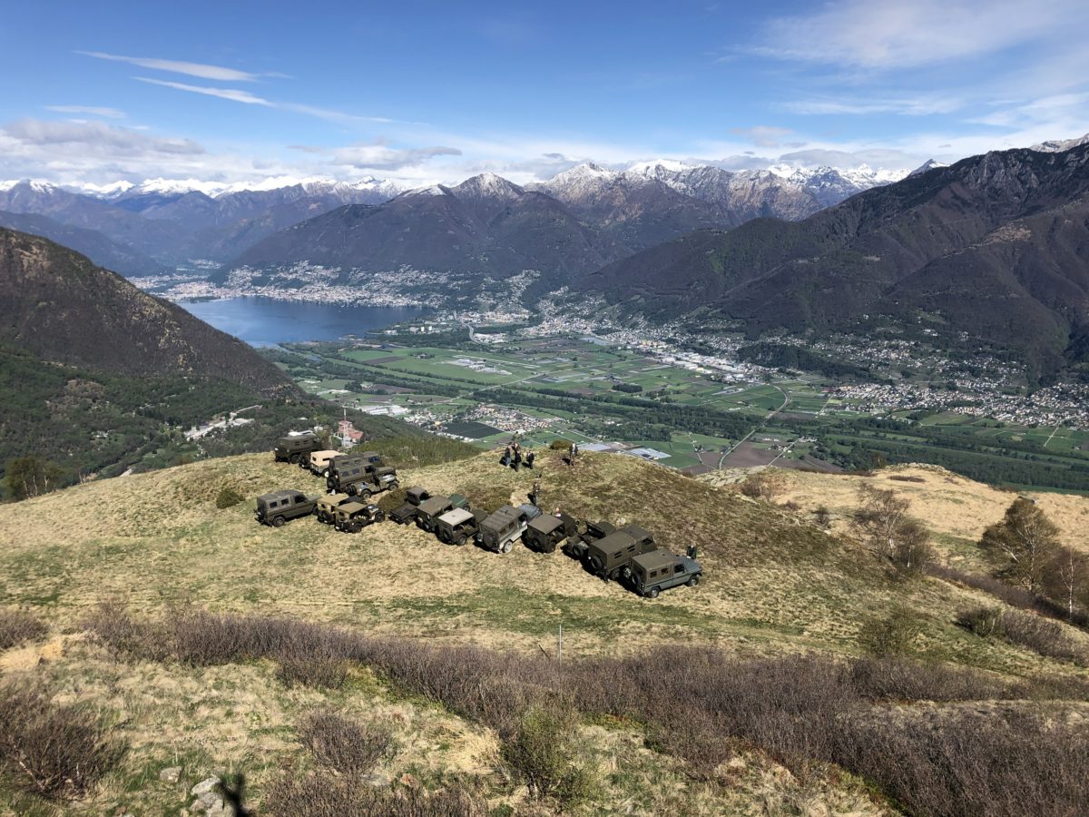 La Classica di primavera sulle rampe verso la Cima di Medeglia nel giorno degli “Historic Vehicle Days”